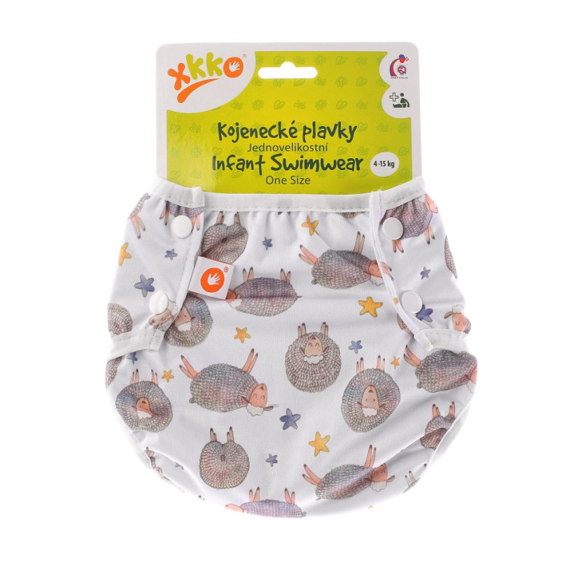 Infant swim nappy XKKO OneSize - Dreamy Sheeps