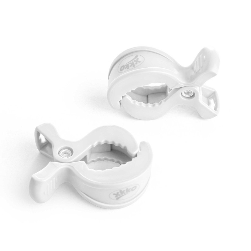 Pram Clips XKKO - White