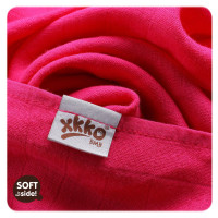 Bamboo muslins XKKO BMB 70x70 - Red Sky MIX 3pcs