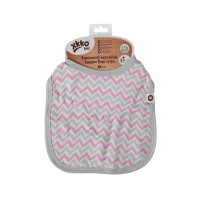 Bamboo Burp Cloth XKKO BMB - Baby Pink Chevron