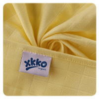 Organic Cotton Muslins XKKO Organic 70x70 Old Times - Pastels for Boys