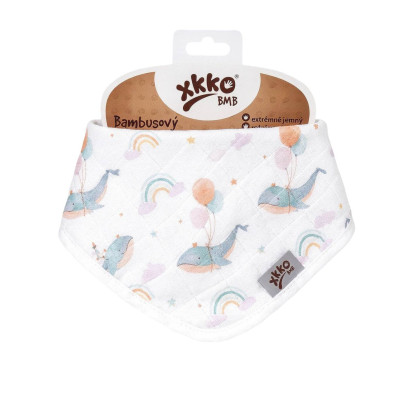 Bamboo bandana XKKO BMB Digi - Sky Whale