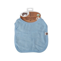Bamboo Burp Cloth XKKO BMB - Baby Blue 3x1ps (Wholesale packaging)