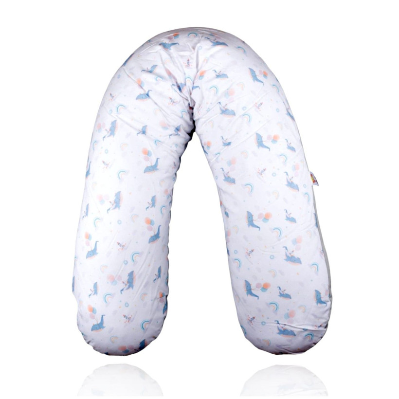 Large Nursing Pillow XKKO LUX - Sky Whale