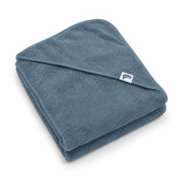 Hooded terry bath towel XKKO Organic 90x90 - Mountain Spring