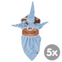 Bamboo cuddly toy XKKO BMB - Baby Blue 5x1ps (Wholesale packaging)