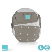 SENEO Nappy Covers for Adults - Grey Size L