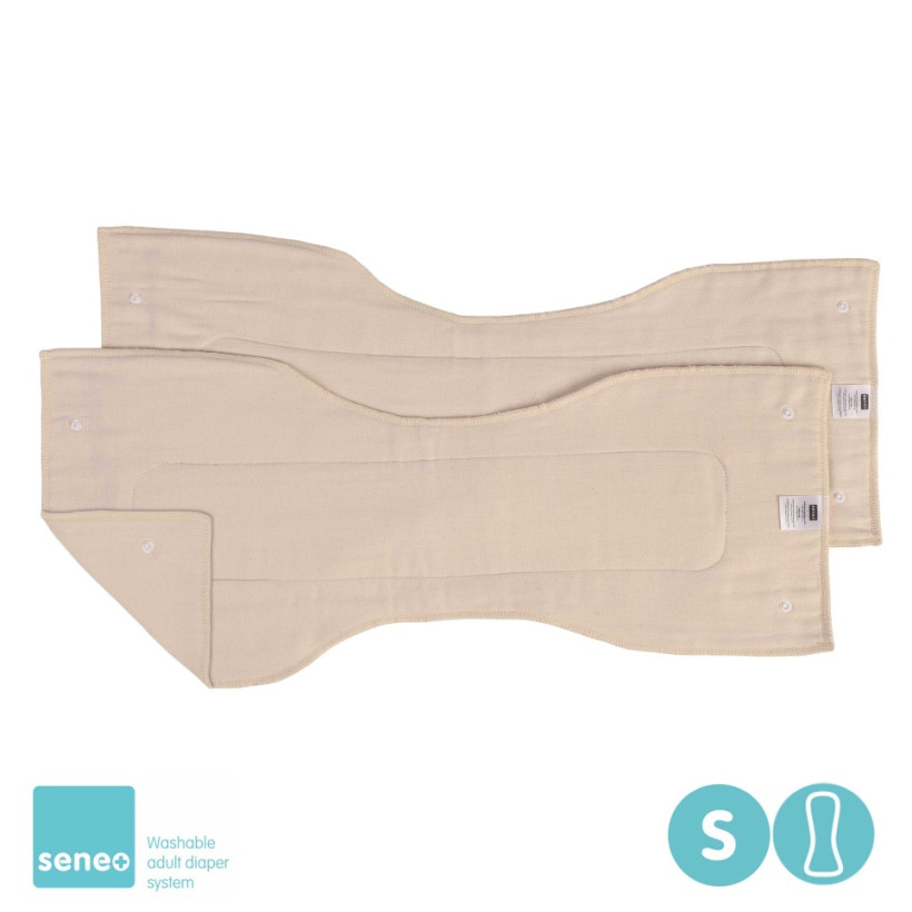 SENEO fitted Inserts Twill - 2ps Size S