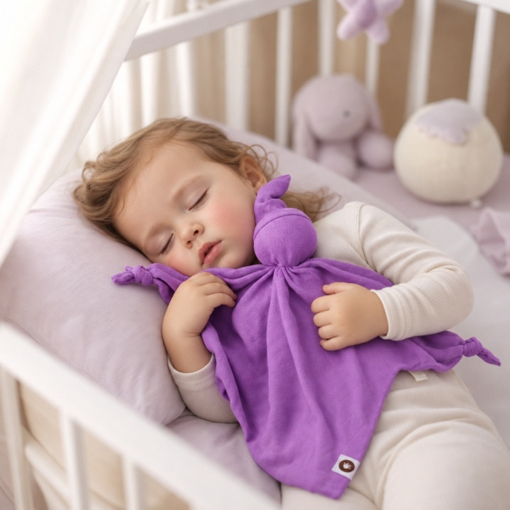 Bamboo cuddly toy XKKO BMB - Lilac