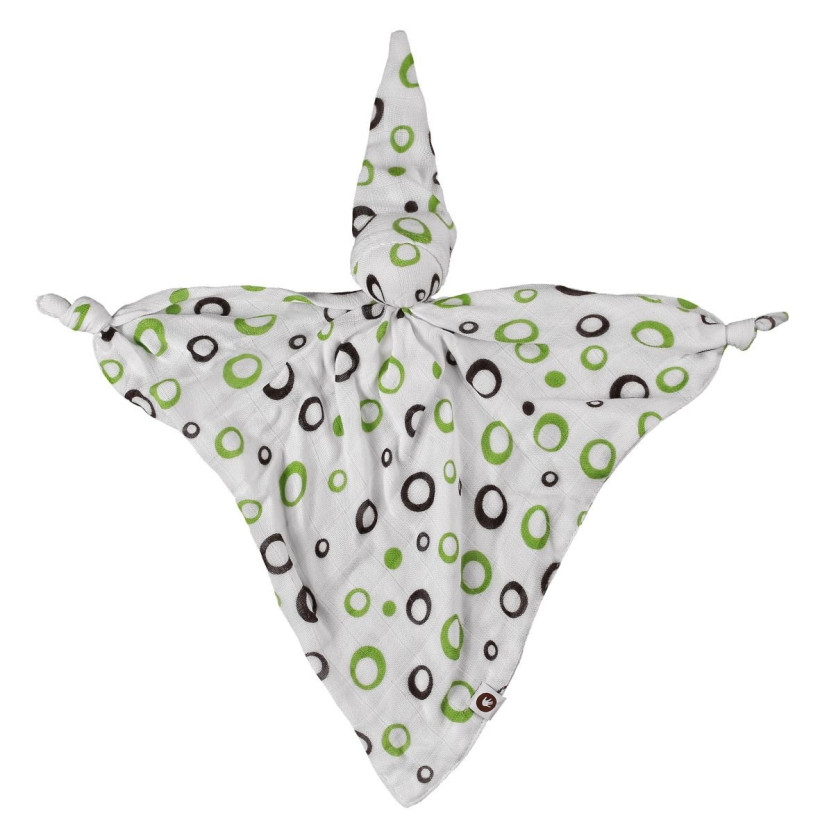 Bamboo cuddly toy XKKO BMB - Lime Bubbles