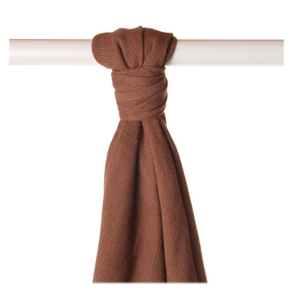 Bamboo muslin towel XKKO BMB 90x100 - Milk Choco