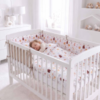 Crib Liner 180cm XKKO LUX - Wild Forest