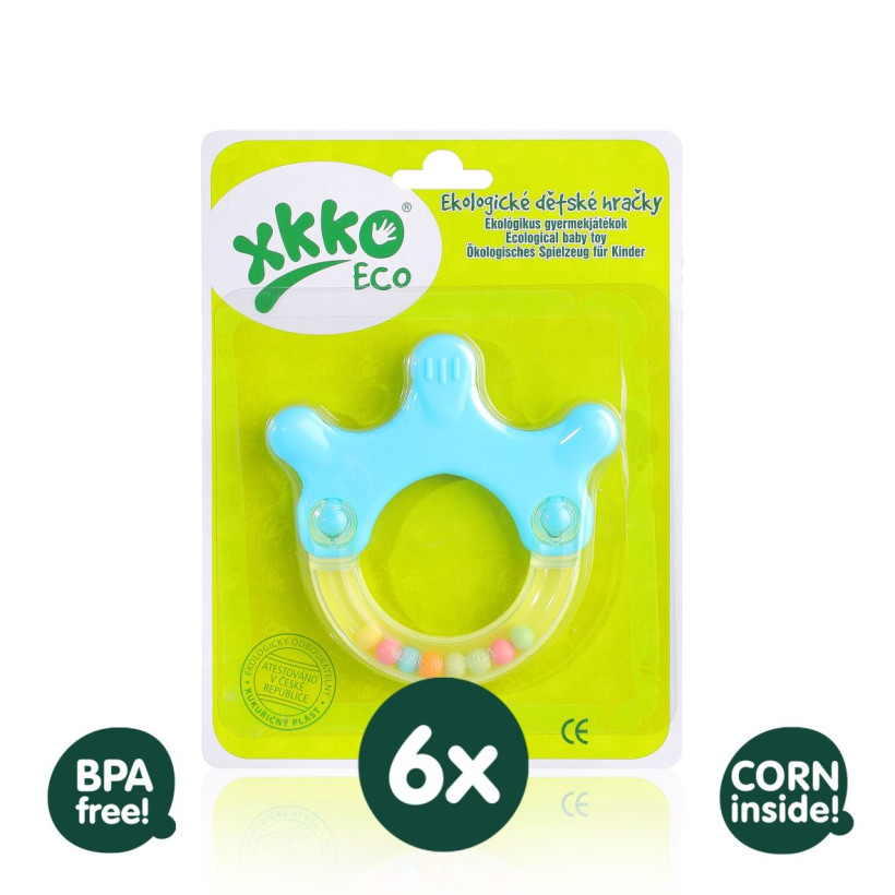 XKKO ECO Teether Hand 6x1ps (Wholesale pack.)