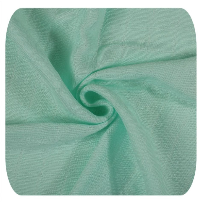 Bamboo muslin towel XKKO BMB 90x100 - Mint