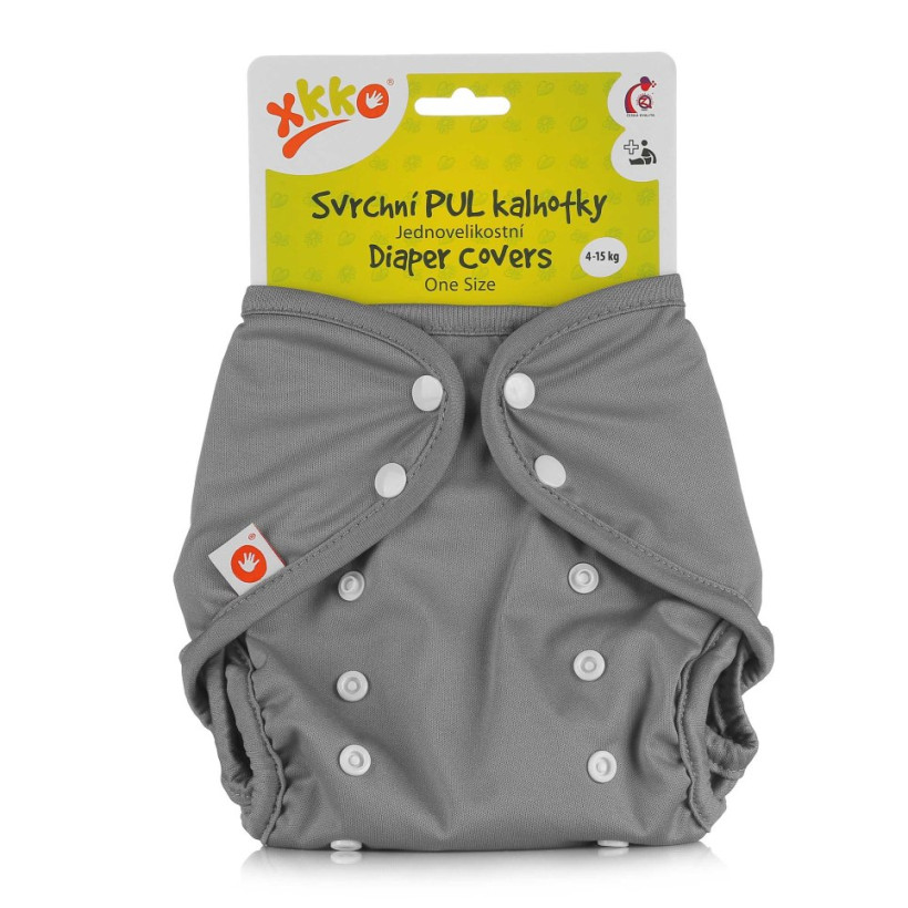 XKKO Diaper Cover One Size - Grey