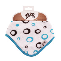 Bamboo bandana XKKO BMB - Cyan Bubbles 3x1ps Wholesale packing