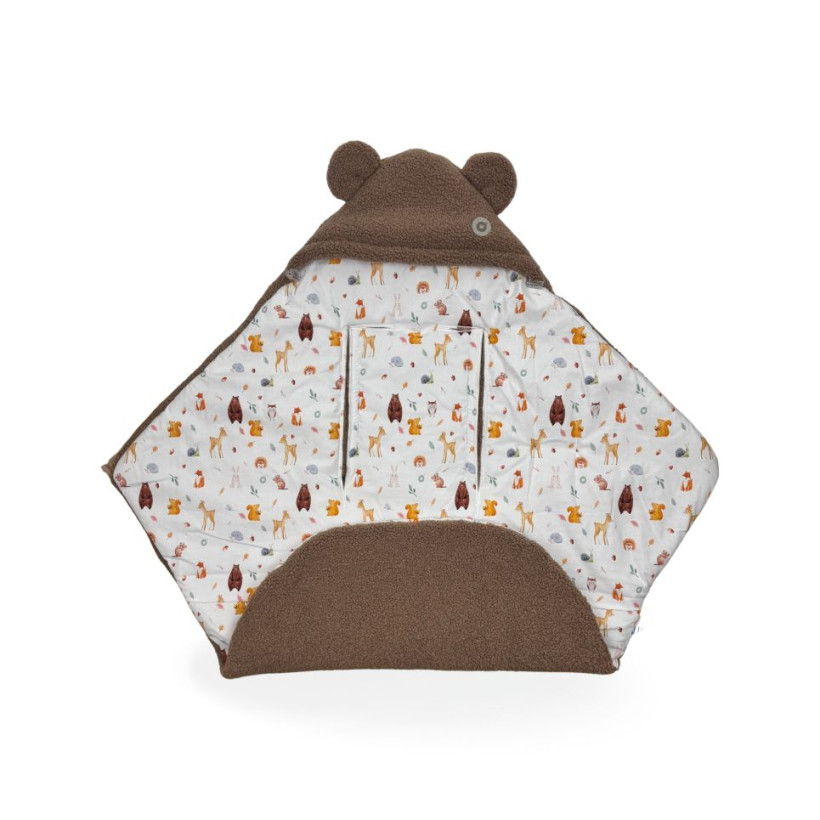 Winter Car Seat Wrap XKKO LUX - Wild Forest