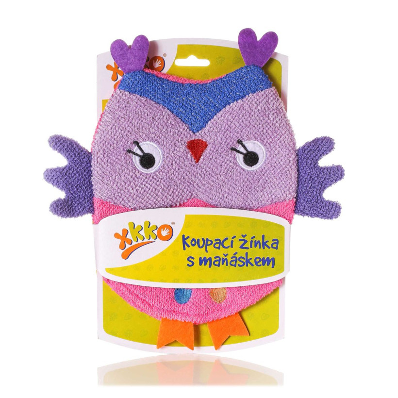 XKKO Cotton Bath Glove - Owl 2