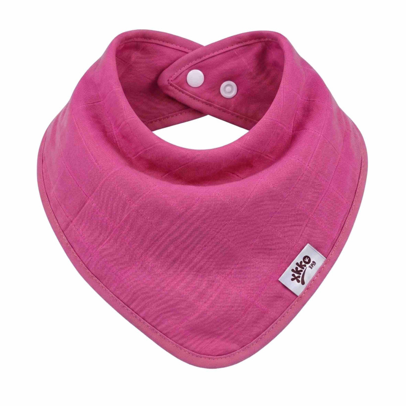 Bamboo bandana XKKO BMB - Magenta 3x1ps Wholesale packing
