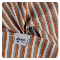 Organic Cotton Muslins XKKO Organic 70x70 Old Times - Oak