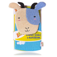 XKKO Cotton Bath Glove - Sheep 12x1ps (Wholesale pack.)