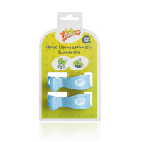 Pram Clips XKKO - Baby Blue 5x2ps (Wholesale pack.)