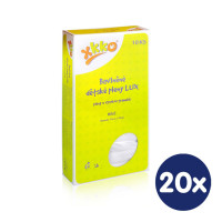 Hight Density Cotton Muslins XKKO LUX 70x70 - White 20x10ps (Wholesale pack.)