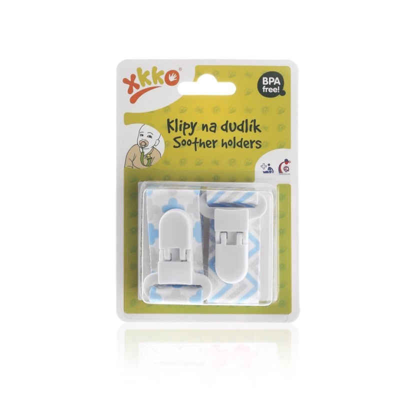 Soother Clips XKKO - Scandinavian Baby Blue MIX