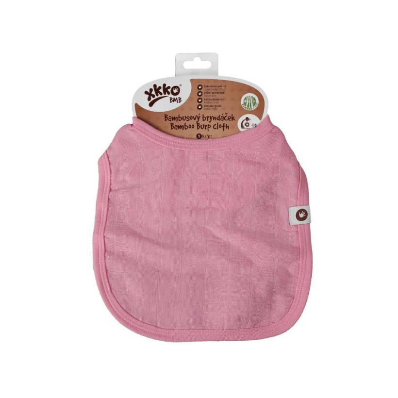 Bamboo Burp Cloth XKKO BMB - Baby Pink