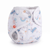 XKKO Diaper Cover One Size - Sky Whale