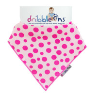 Dribble Ons Pink Dots