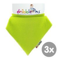 Dribble Ons Lime 3x1ps (Wholesale pack.)