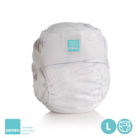 SENEO Nappy Covers for Adults - White Size L