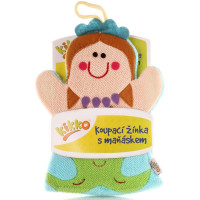 XKKO Cotton Bath Glove - Mermaid 12x1ps (Wholesale pack.)