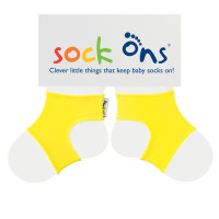 Sock Ons Lemon 0-6m