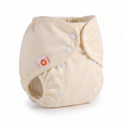 XKKO Diaper Cover One Size - Pastel Yellow
