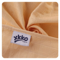 Organic Cotton Muslins XKKO Organic 70x70 Old Times - Pastels for Girls