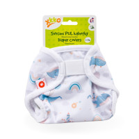 XKKO Diaper Cover Newborn - Sky Whale