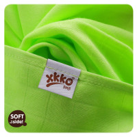 Bamboo muslin towel XKKO BMB 90x100 - Lime