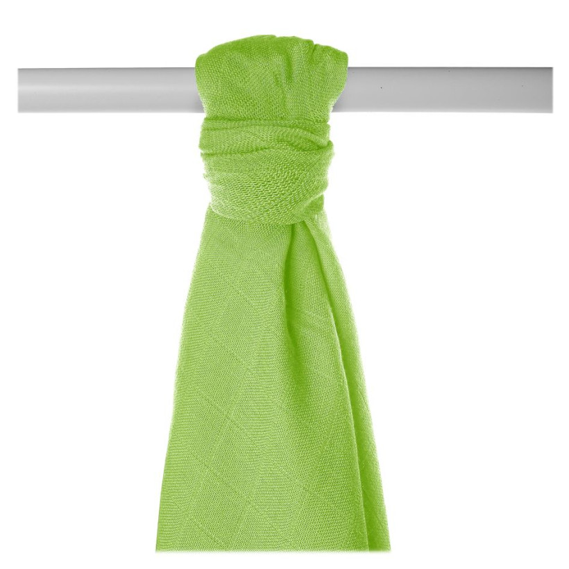 Bamboo muslin towel XKKO BMB 90x100 - Lime