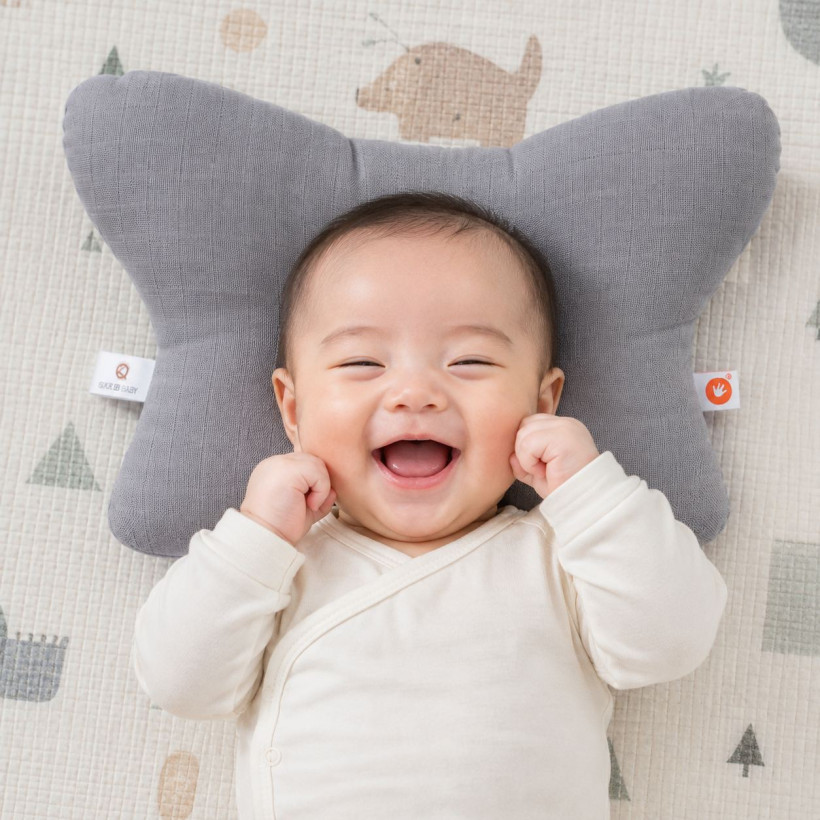 XKKO BMB Bamboo Muslin Pillow - Grey