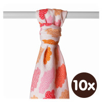 Bamboo muslin towel XKKO BMB 90x100 - Heaven For Girls 10x1pcs (Wholesale packaging)