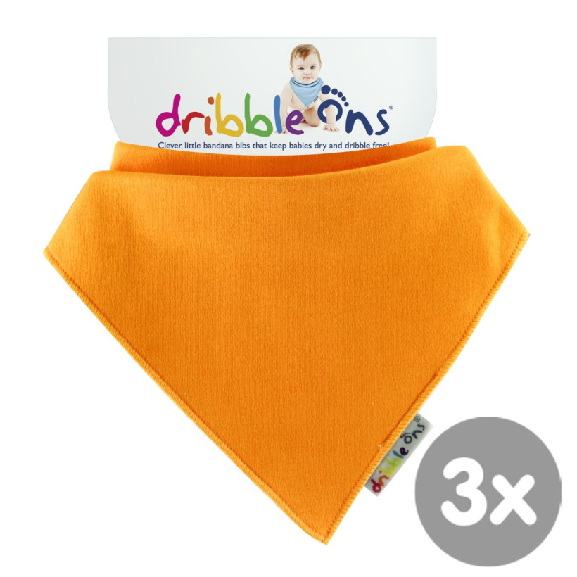 Dribble Ons Orange 3x1ps (Wholesale pack.)