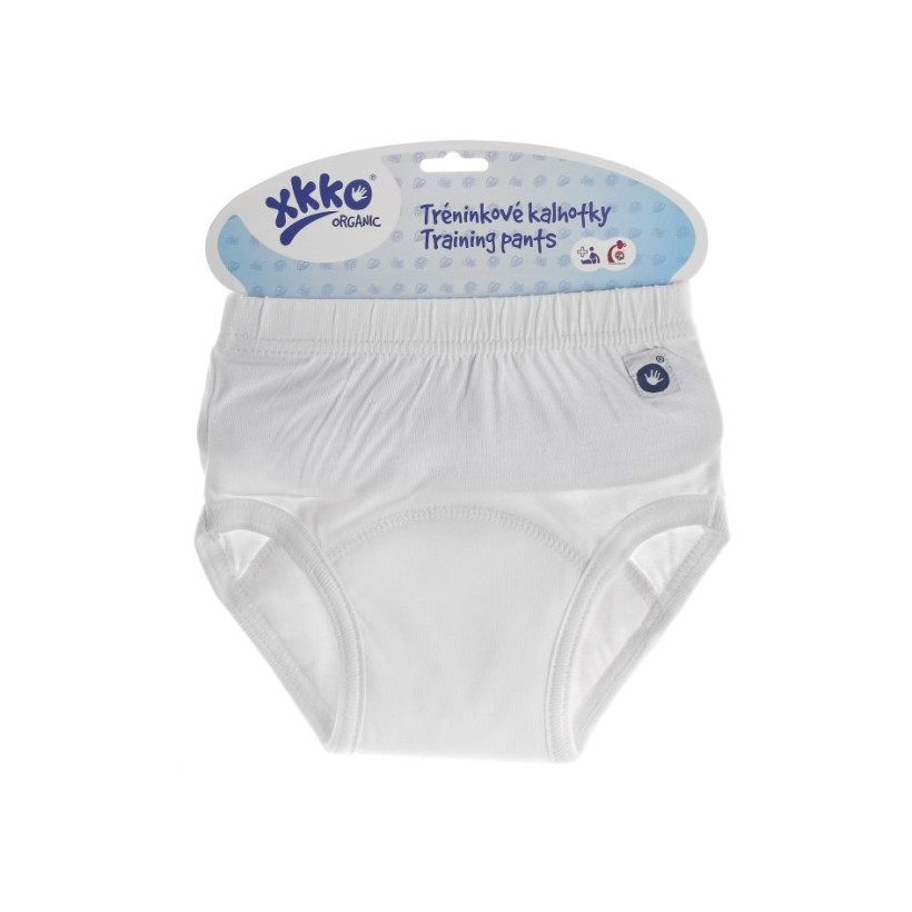 Organic Cotton Training pants XKKO Organic - White Size M