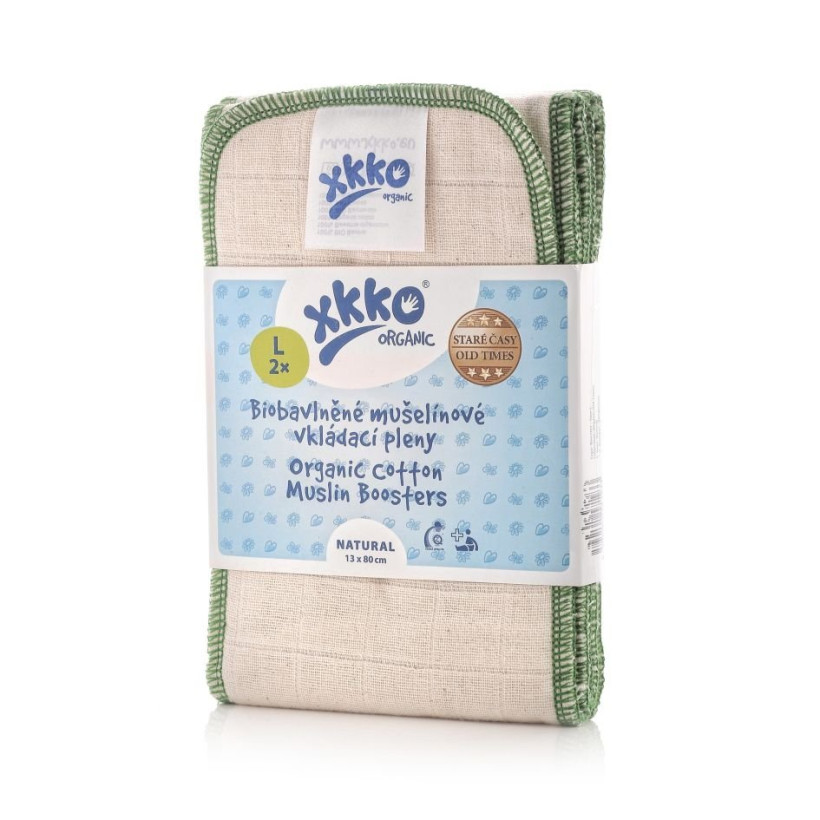 XKKO Organic Old Times Booster - Natural Size L (2ps)