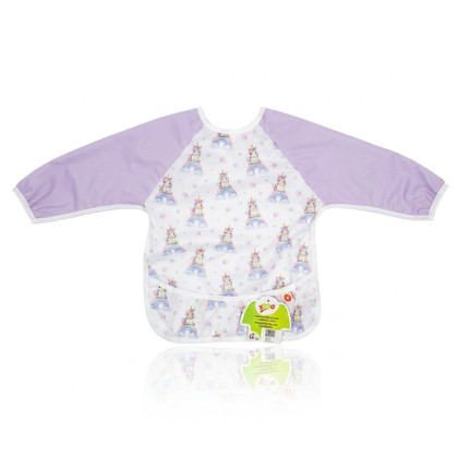 XKKO long-sleeve bib - Unicorns