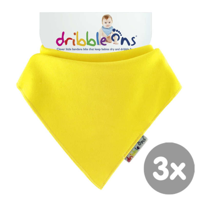 Dribble Ons Lemon 3x1ps (Wholesale pack.)