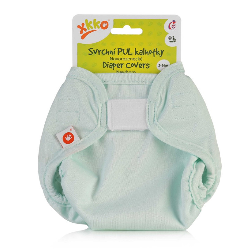 XKKO Diaper Cover Newborn - Pastel Mint