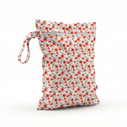 Wet Bag XKKO Size M - Red Poppies
