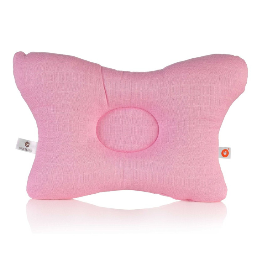 XKKO BMB Bamboo Muslin Pillow - Baby Pink